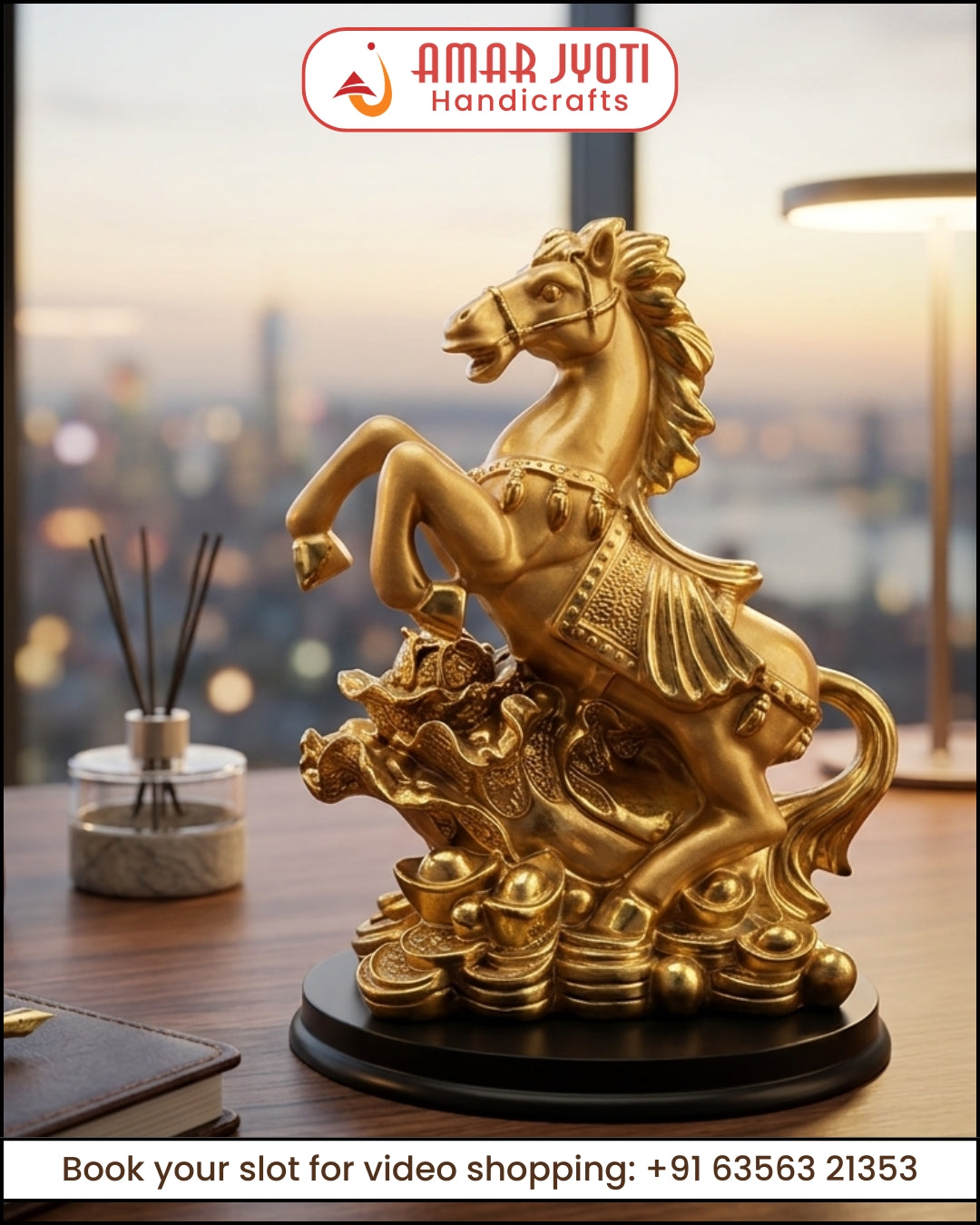 Jumping Horse (Marble)