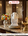 White Ganesha Idol